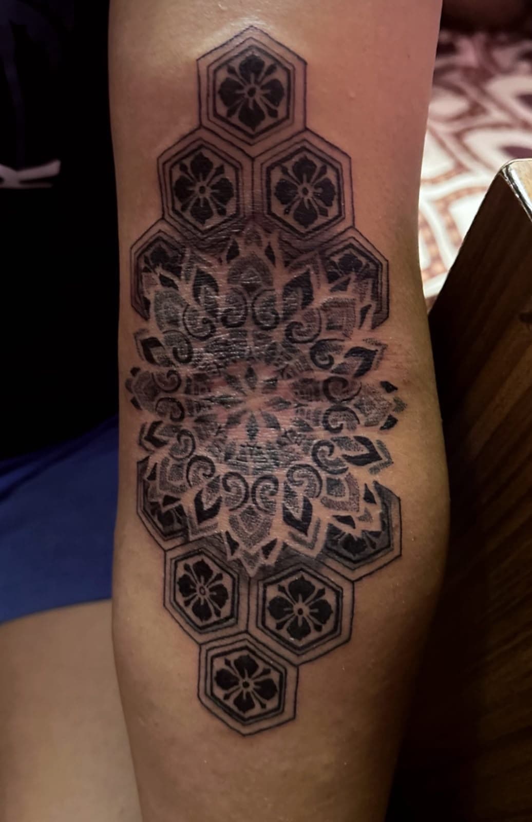 Hexagon mandala — Ornamental
